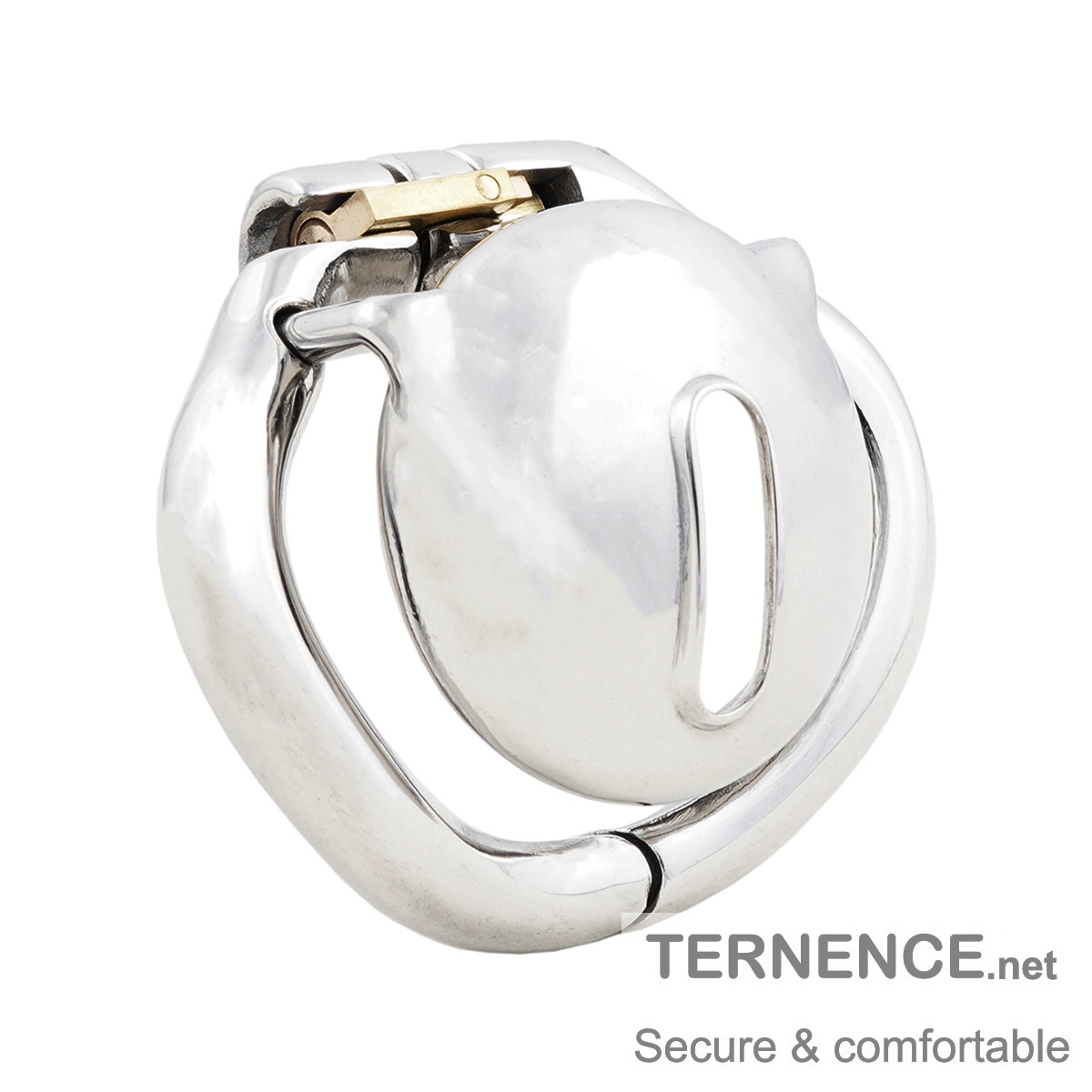 TERNENCE Male Super Short Cock Cage Ergonomic Design Hinged Ring Chastity Device Adult Game Sex Toy