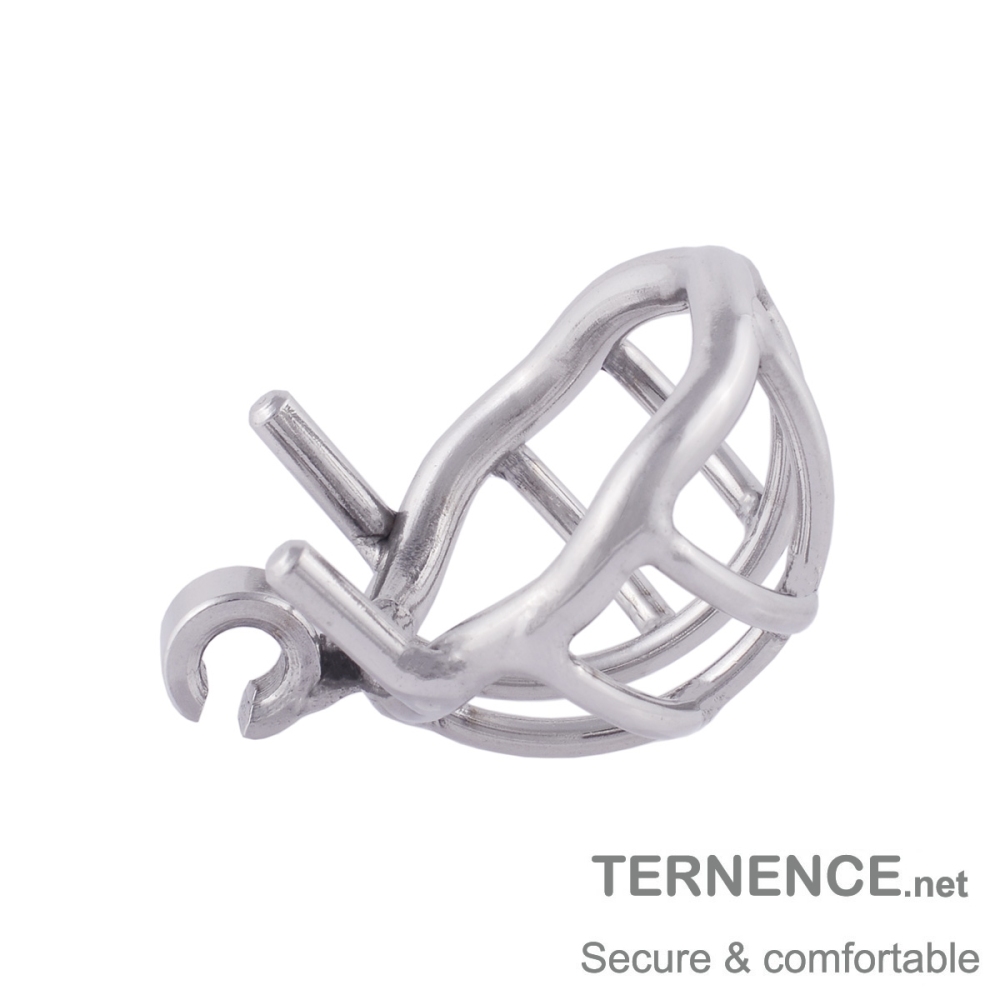 TERNENCE Cock Cage Male Chastity Locked Ergonomic Design Small Cage Sex Toy for Men  (only cages do not include rings and locks)