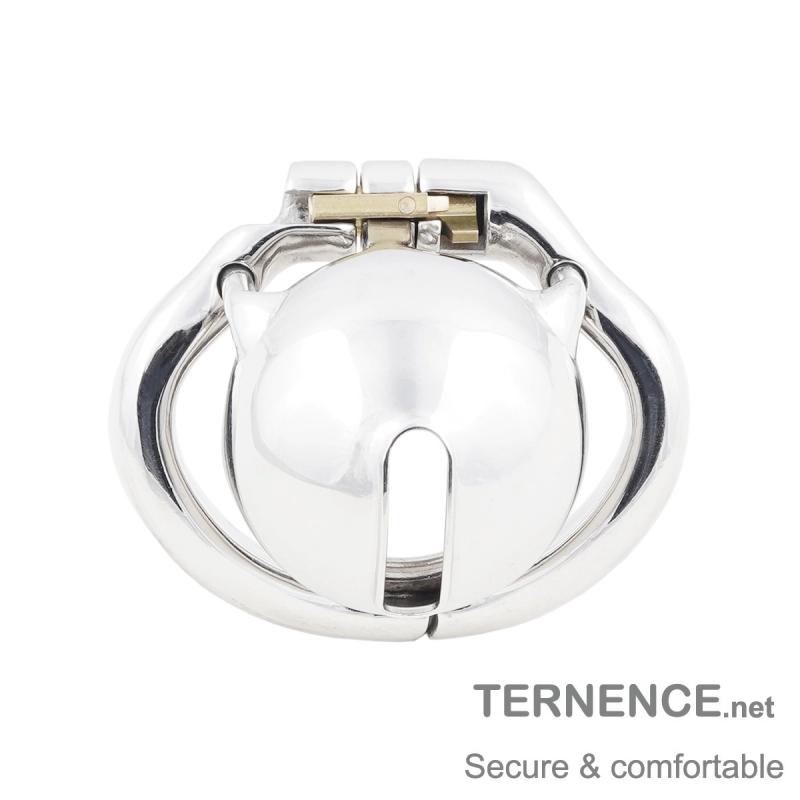 TERNENCE Mens Short Chastity Cages Ergonomic Design Hinged Ring Cock Cage Adult Game Sex Toy