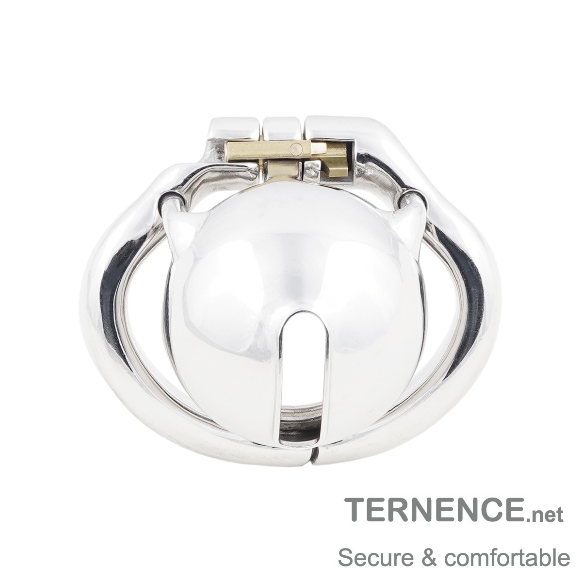 TERNENCE Mens Short Chastity Cages Ergonomic Design Hinged Ring Cock Cage Adult Game Sex Toy