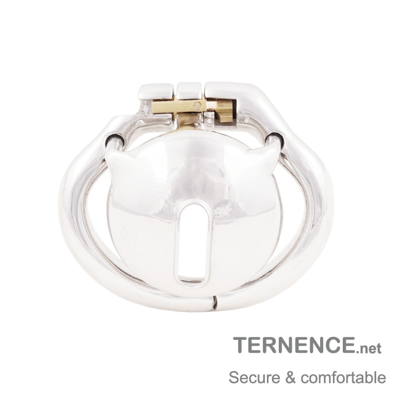 TERNENCE Male Super Short Cock Cage Ergonomic Design Chastity Device for Hinged Ring (only cages do not include rings and locks)