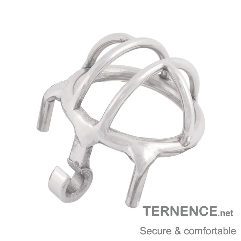 TERNENCE Super Small Stainless Steel Male Chastity Device for Hinged Ring (only cages do not include rings and locks)