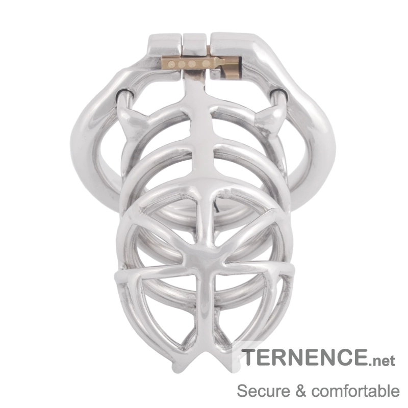 TERNENCE Stealth Convenient Lock Chastity Cage Device Ergonomic Design for for Hinged Ring (only cages do not include rings and locks)