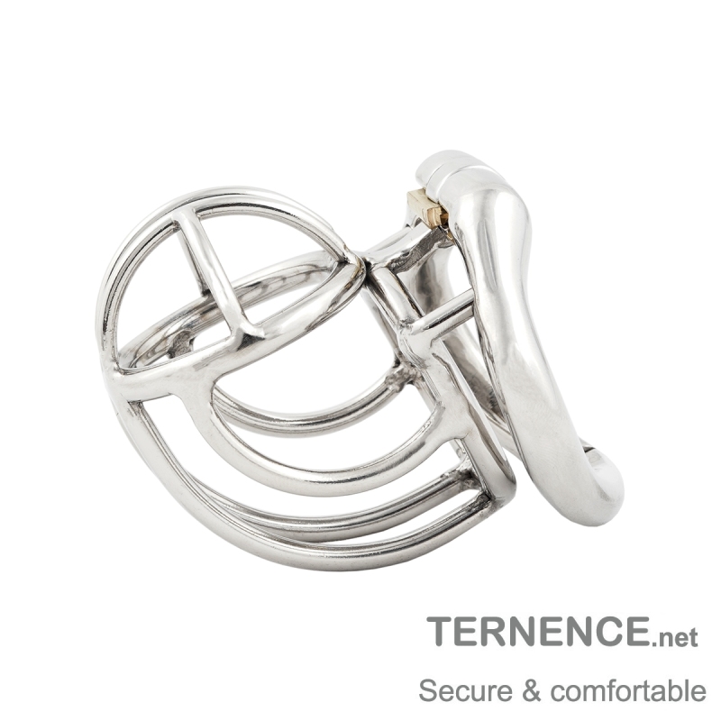 TERNENCE Chastity Device Male Cage 304 Stainless Steel Prevent Erection Bondage Couple Sex Lock