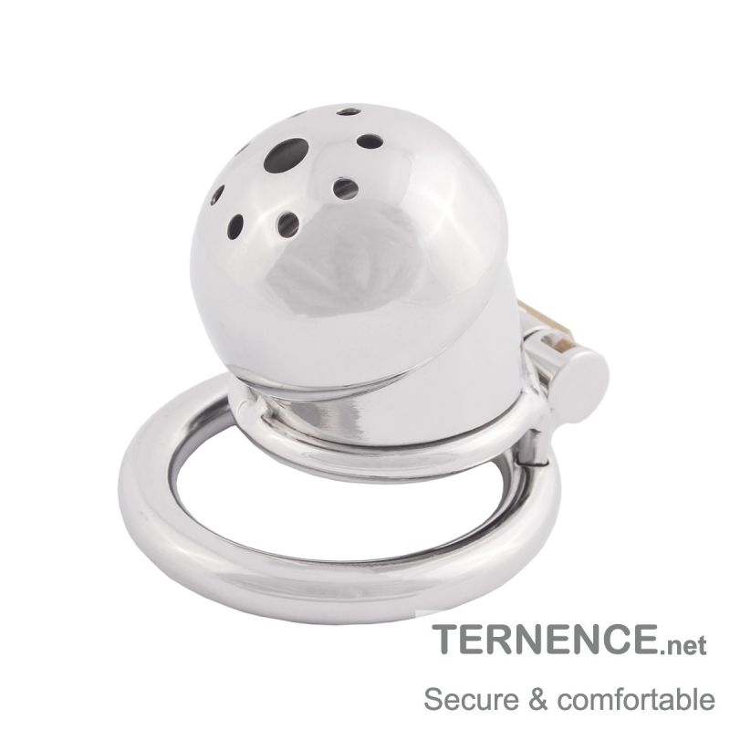 TERNENCE Penis Ring Virginity Lock Stainless Steel Chastity Belt (only cages do not include rings and locks)