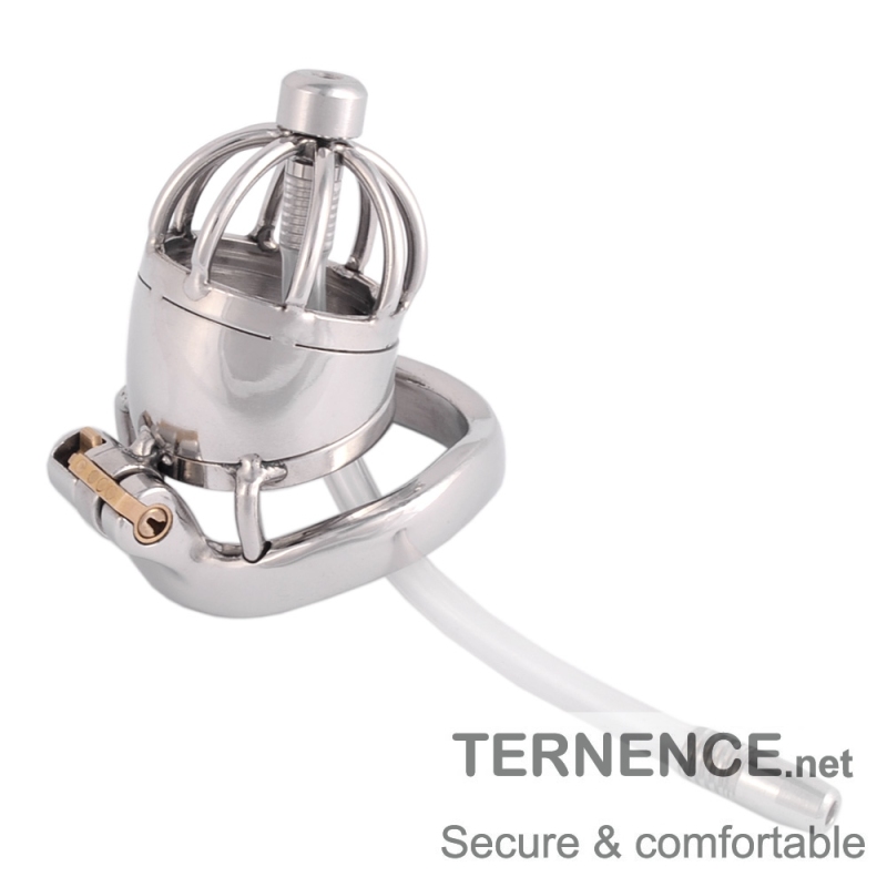 TERNENCE Medical Grade Stainless Steel Chastity Device Male Comfortable Cock Cage (only cages do not include rings and locks)