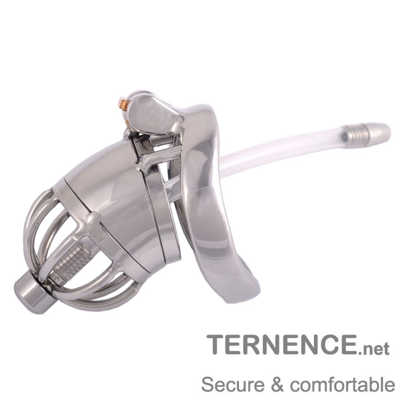 TERNENCE Medical Grade Stainless Steel Chastity Device Male Comfortable Cock Cage (only cages do not include rings and locks)