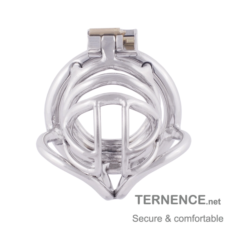 TERNENCE Comfortably Men Chastity Lock Belt 304 Stainless Steel Cock Cage (only cages do not include rings and locks)
