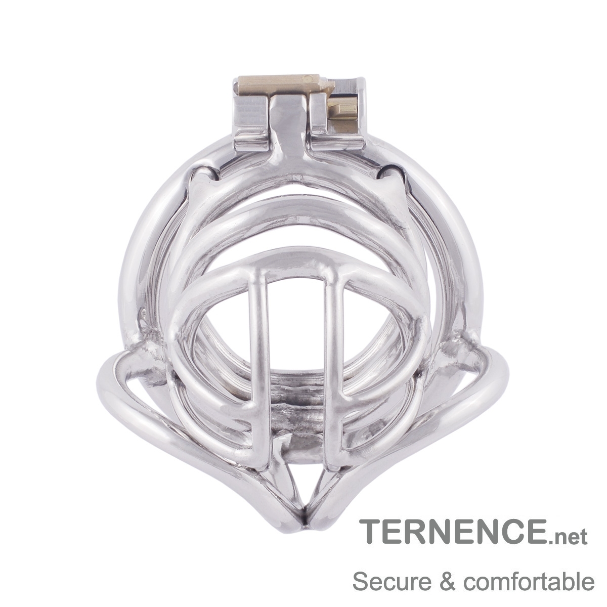 TERNENCE Comfortably Men Chastity Lock Belt 304 Stainless Steel Cock Cage (only cages do not include rings and locks)