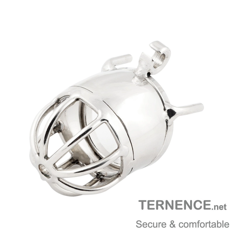 TERNENCE Medical Grade Stainless Steel Chastity Device Male Comfortable Cock Cage (only cages do not include rings and locks)