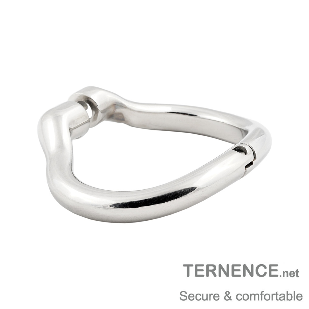TERNENCE Ergonomic Design Stainless Chastity Device Cock Cage Base Ring Male Spares