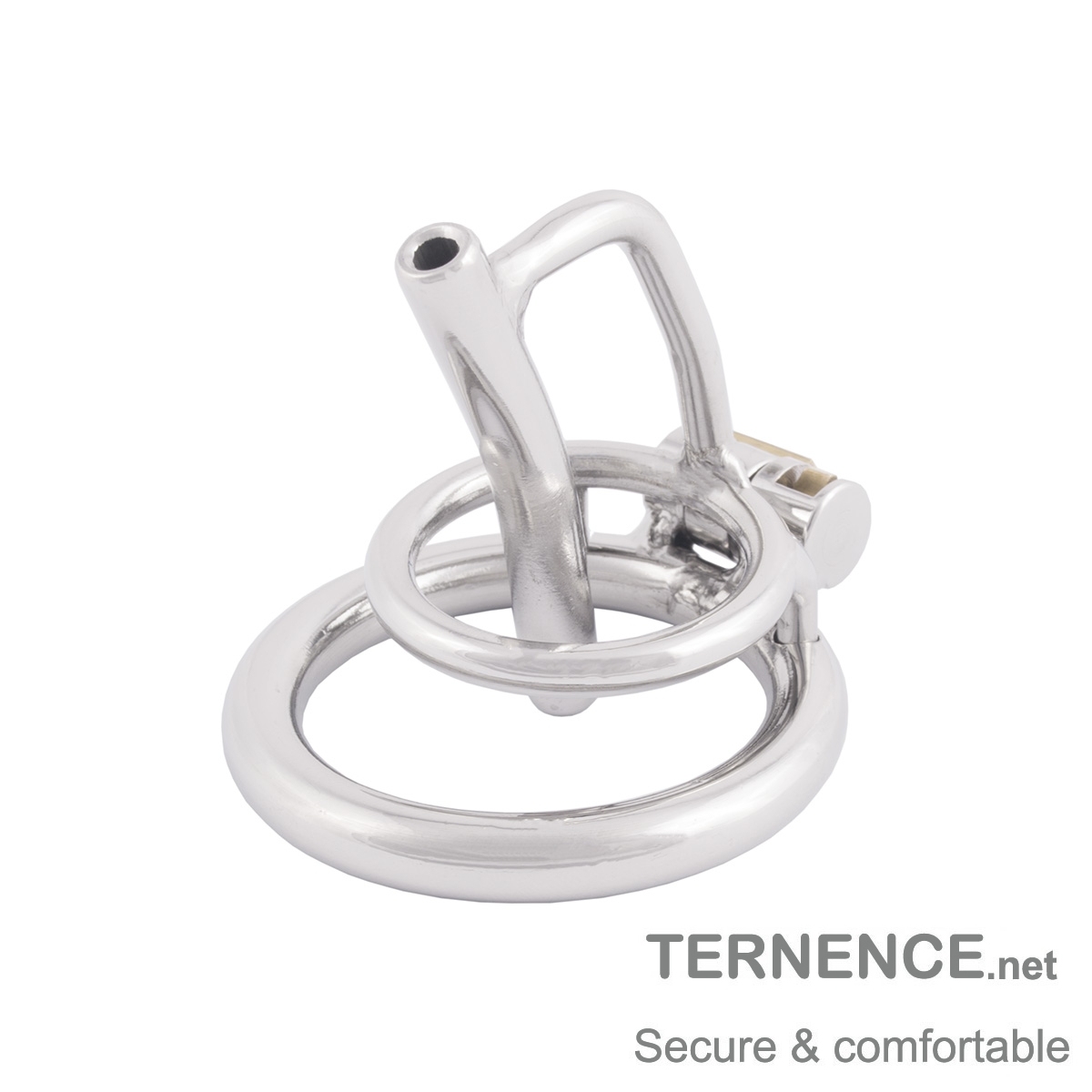 TERNENCE Male Chastity Cage Device Belt Stainless Steel Urethral Tube Cage (only cages do not include rings and locks)
