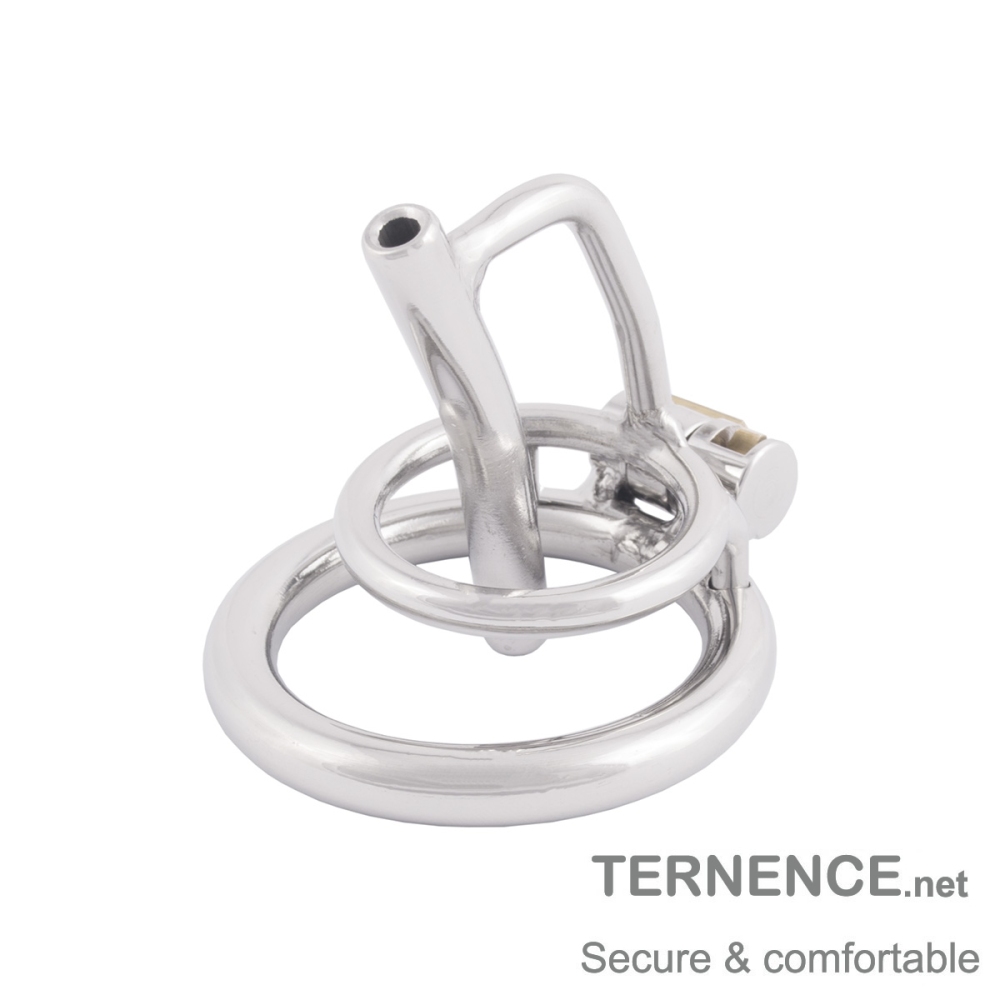 TERNENCE Male Chastity Cage Device Belt Stainless Steel Urethral Tube Cage (only cages do not include rings and locks)