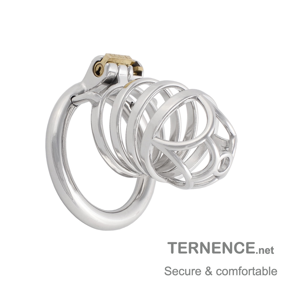 Men's Chastity Cage Devices Stainless Steel Male Abstinence Chastity Cock Cage Virginity Lock (only cages do not include rings and locks)