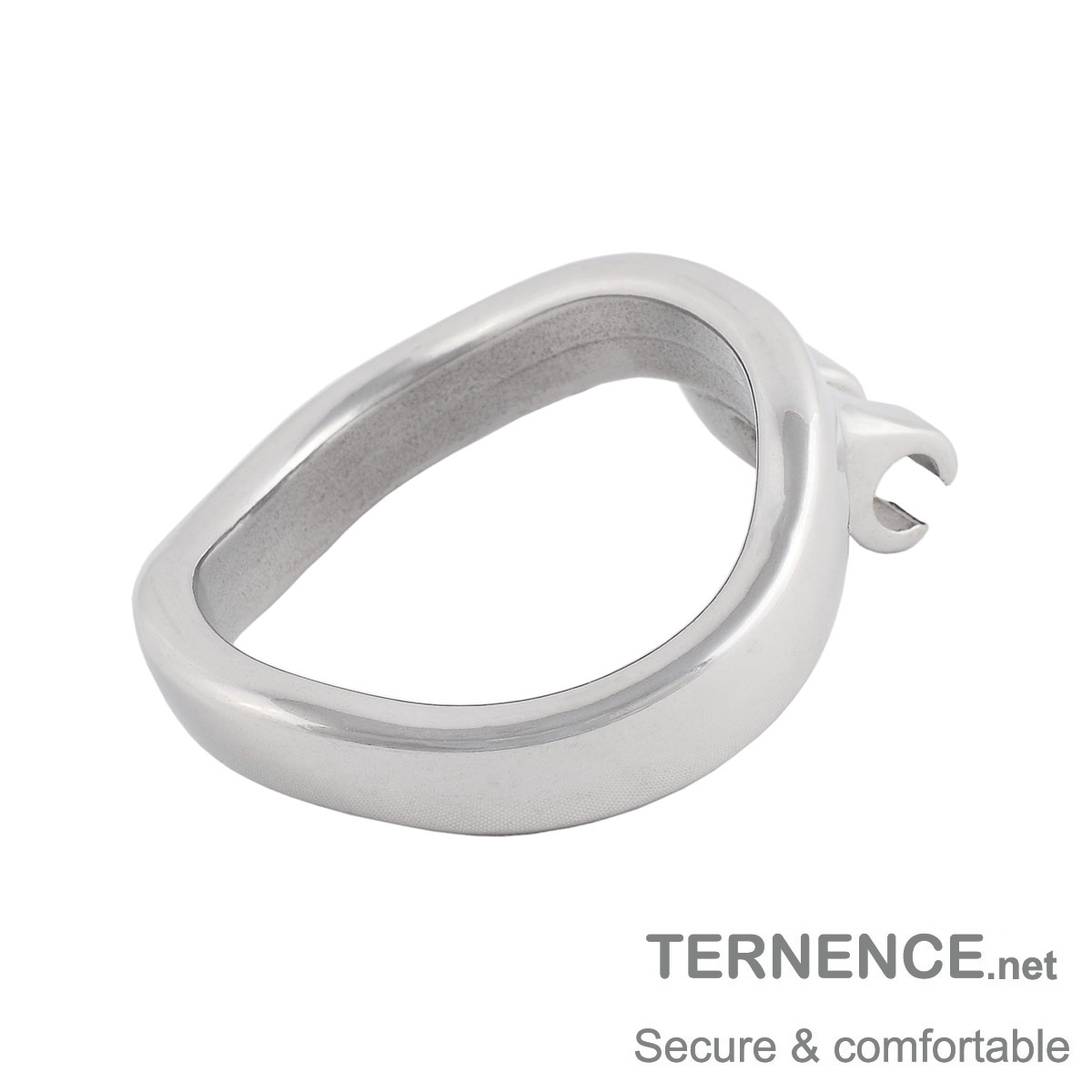 Closed Base Ring Ergonomic Design for Men's Chasity Device Stainless Steel Virginity Lock cock cage
