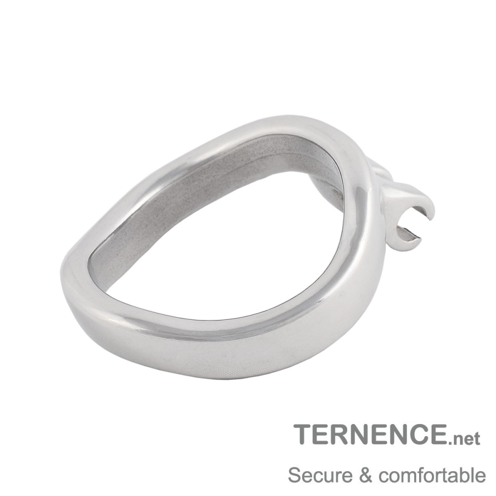 Closed Base Ring Ergonomic Design for Men's Chasity Device Stainless Steel Virginity Lock cock cage