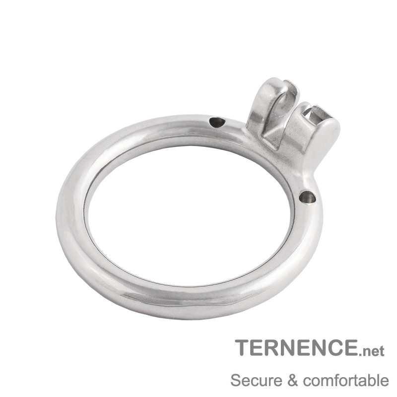 Male's Flat Closed Base Ring for Stainless Steel Chasity Cages Device Virginity Lock