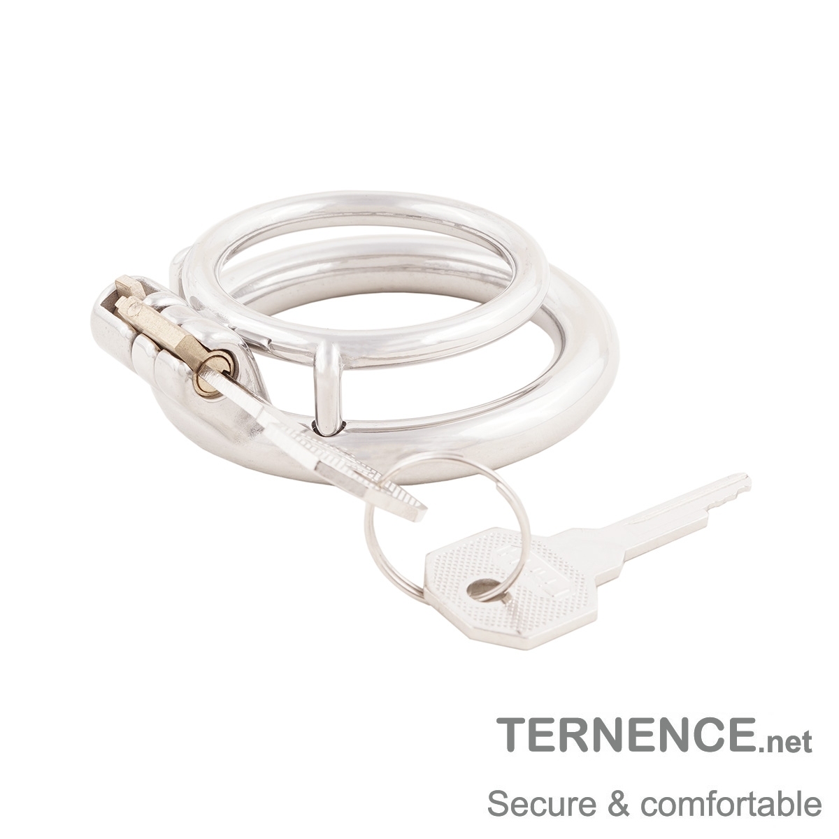 Male Stainless Steel Chastity Device Penis Ring Adult Game Sex Toy (only cages do not include rings and locks)