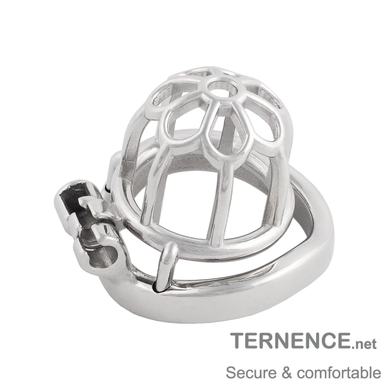 Closed Base Ring Ergonomic Design for Men's Chasity Device Stainless Steel Virginity Lock cock cage