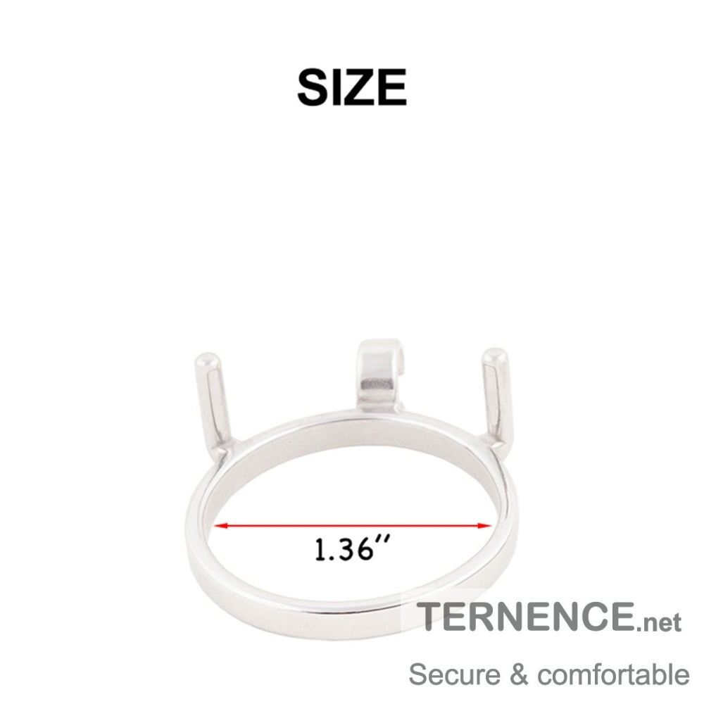 Male Chastity Device Stainless Steel Small Penis Ring Easy to Wear Male Virginity Lock (only cages do not include rings and locks)