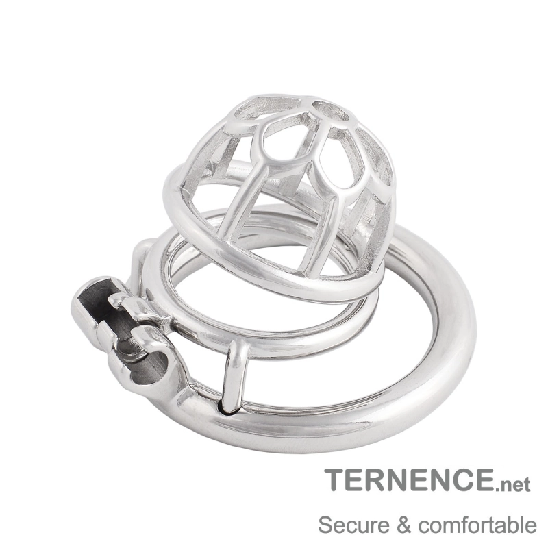 Male's Flat Closed Base Ring for Stainless Steel Chasity Cages Device Virginity Lock