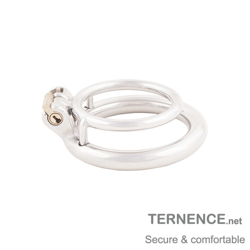 Stainless Steel Male Chastity Device Penis Ring Adult Game Sex Toy