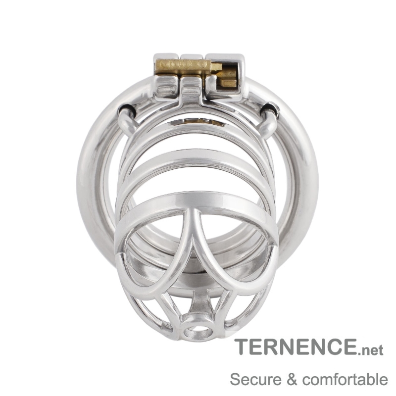 Men's Chastity Cage Devices Stainless Steel Male Abstinence Chastity Cock Cage Virginity Lock