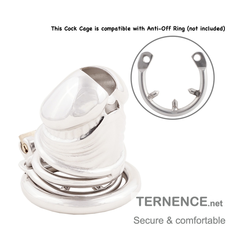 Male Comfortable Cock Cage Stainless Steel Chastity Device for SM Penis Exercise Sex Toys