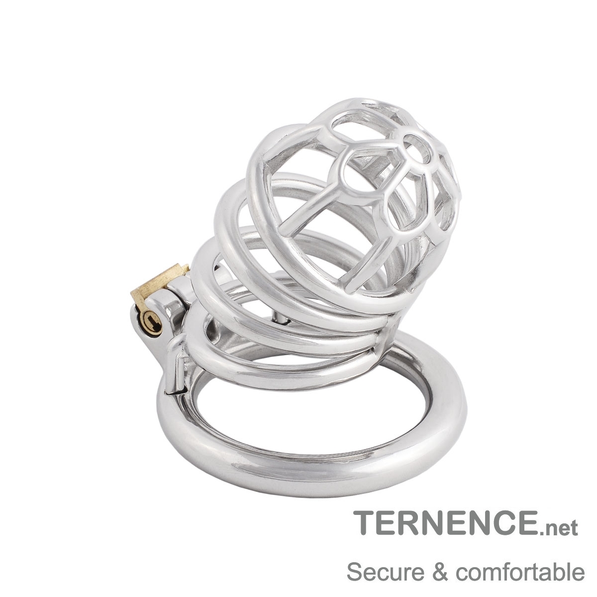 Men's Stainless Steel Male Pennis Lock Cook Penis Ring Cage Male Chastity Device for Men Penis