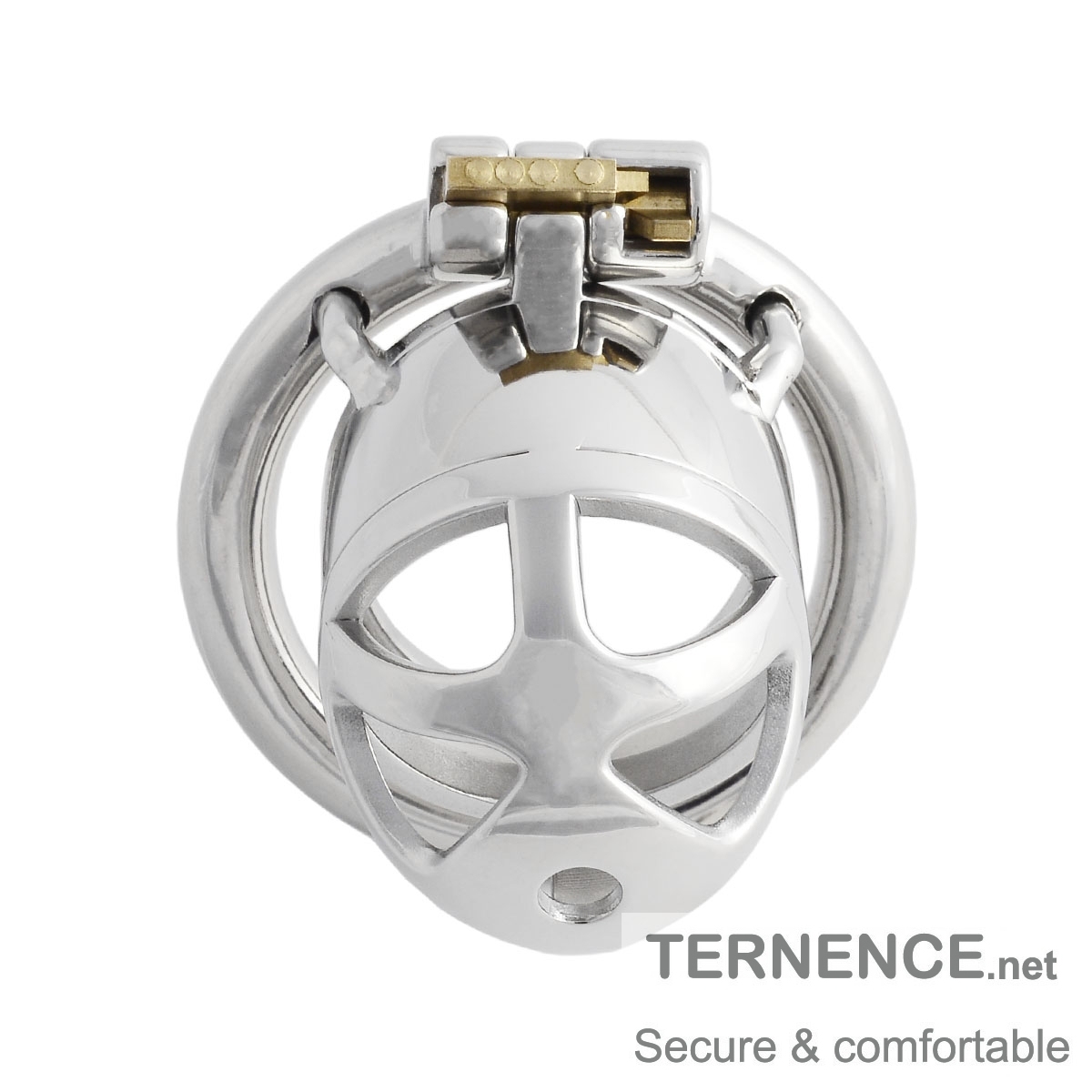 Men's Stainless Steel Male Pennis Lock Cock Penis Ring Cage Male Chastity Cage for Men Clothing