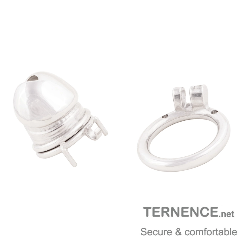 Short Male Cock Cage Stainless Steel Male Chastity Device Sex Toys for Men