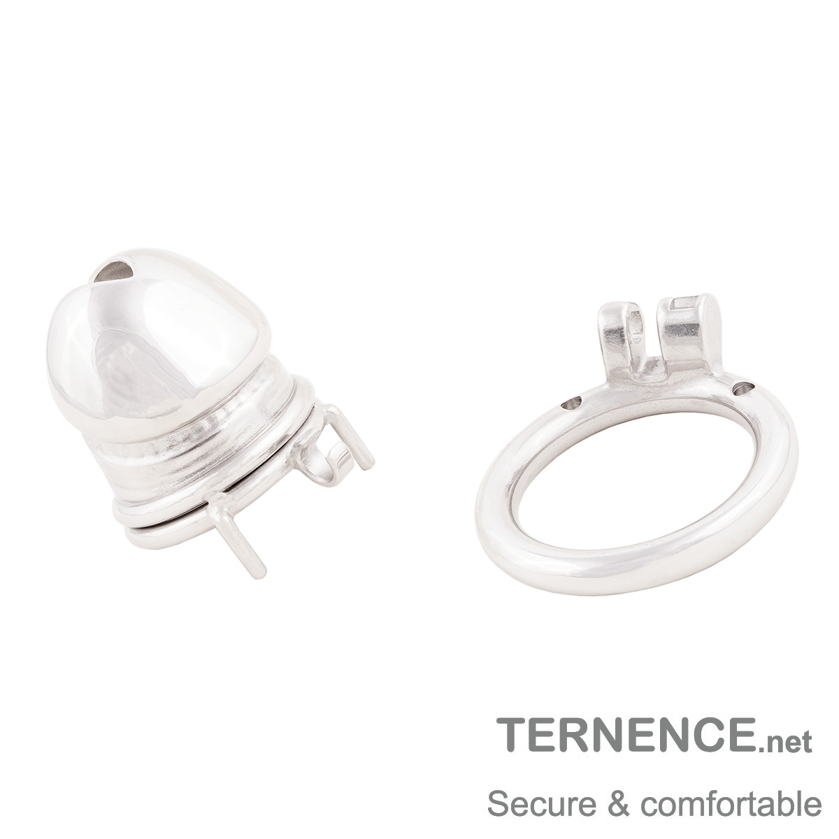 Short Male Cock Cage Stainless Steel Male Chastity Device Sex Toys for Men