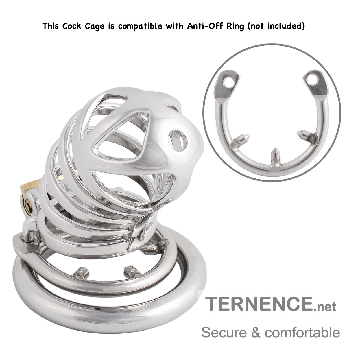 Chasity Cage Men Metal Chastity Device Breathable Male Abstinence Chastity Lock Cock Cage for The Best Men Companion