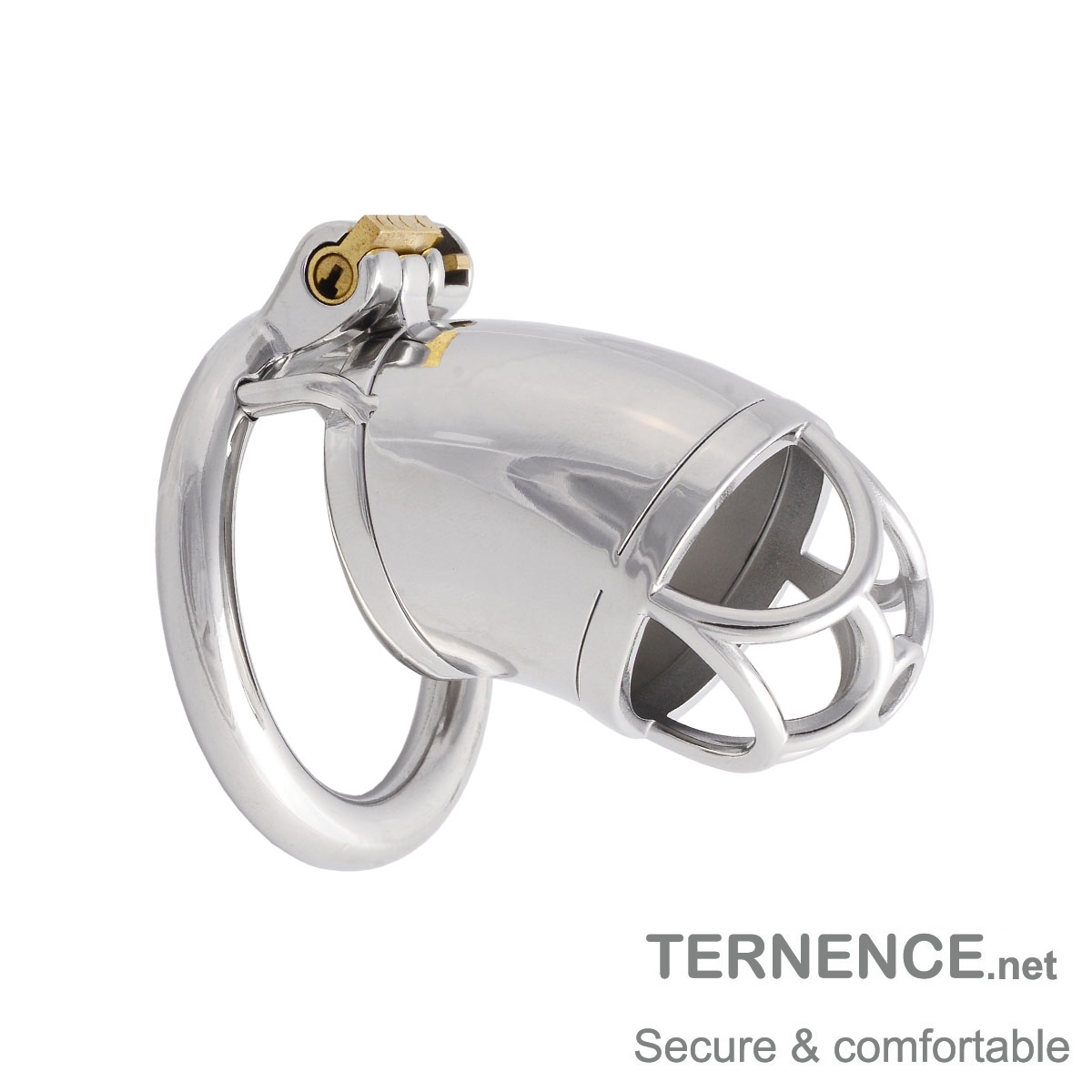 Male Chastity Device Cock Cage Stainless Steel Men's Pennis Lock Penis Ring Cage Men's Abstinence Virginity Lock