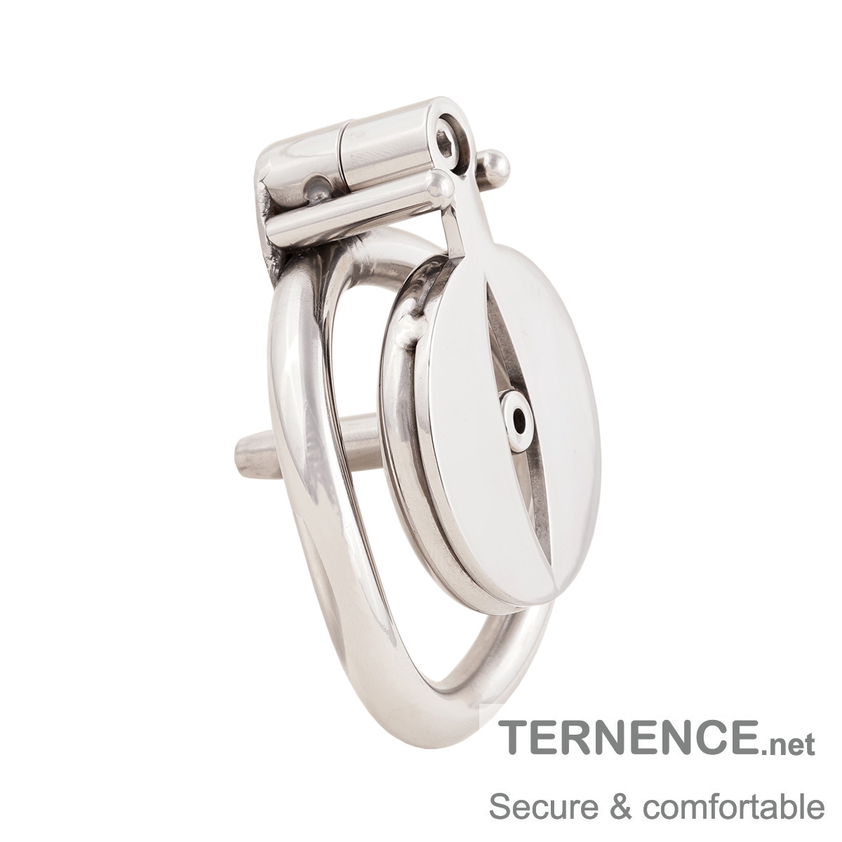 Short Chastity Device Ergonomic Design Male Locked Cage with Catheter