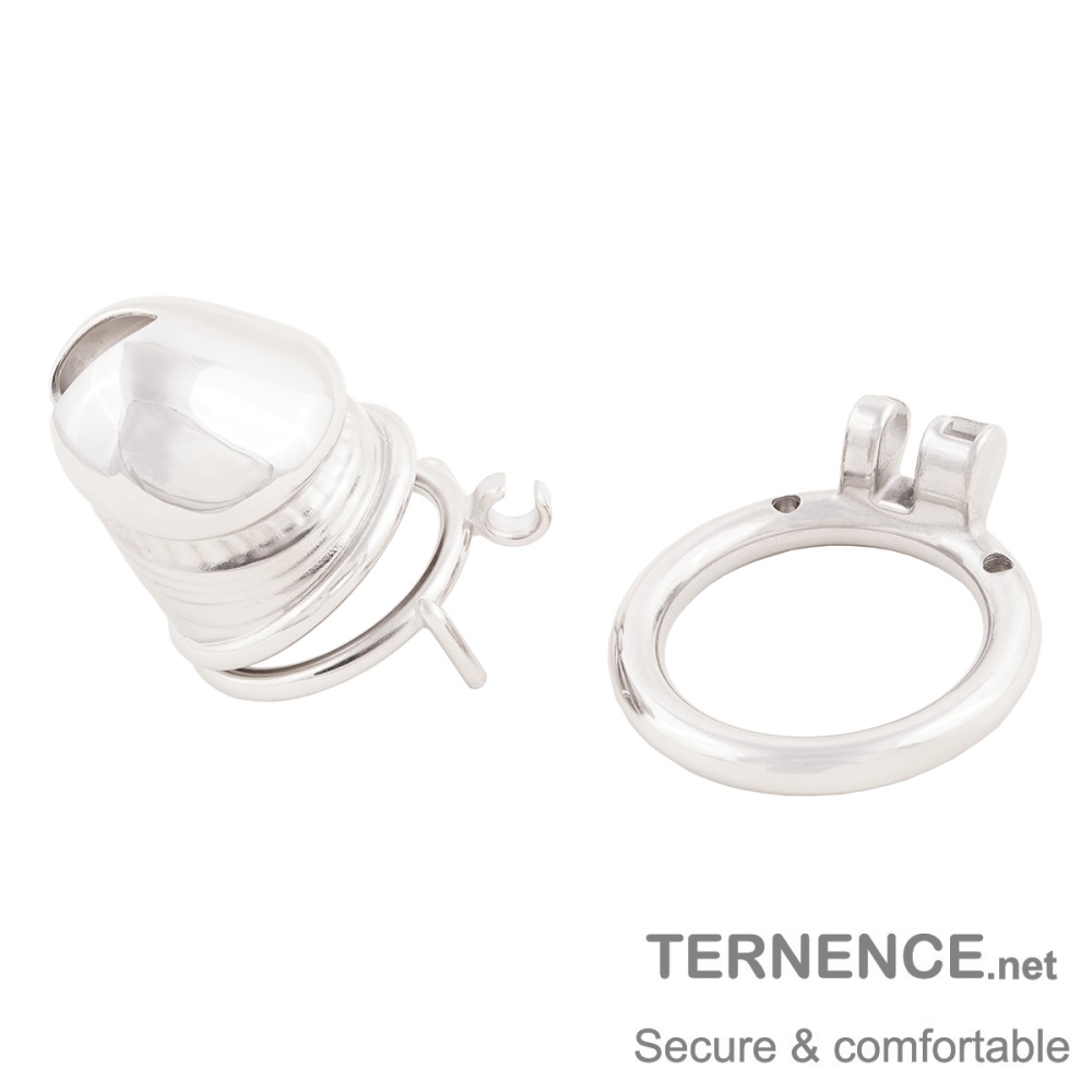 Male Comfortable Cock Cage Stainless Steel Chastity Device for SM Penis Exercise Sex Toys