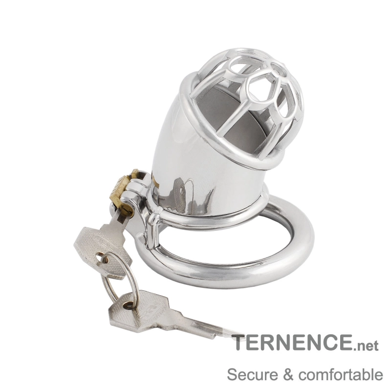Chasity Cage for Men Metal Chastity Device Breathable Male Abstinence Chastity Lock Cock Cage Penis Cage Prevent Erection Toy