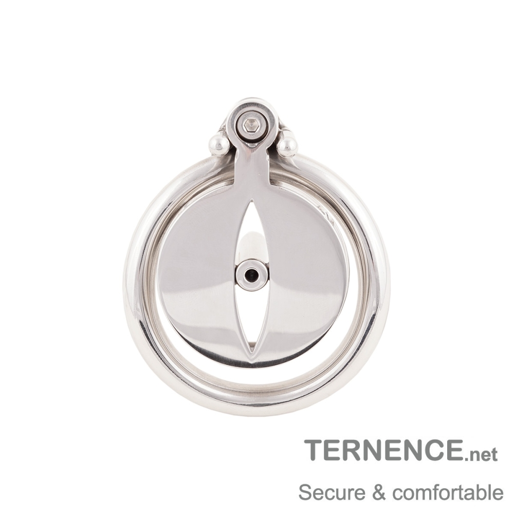 Short Chastity Device Ergonomic Design Male Locked Cage with Catheter