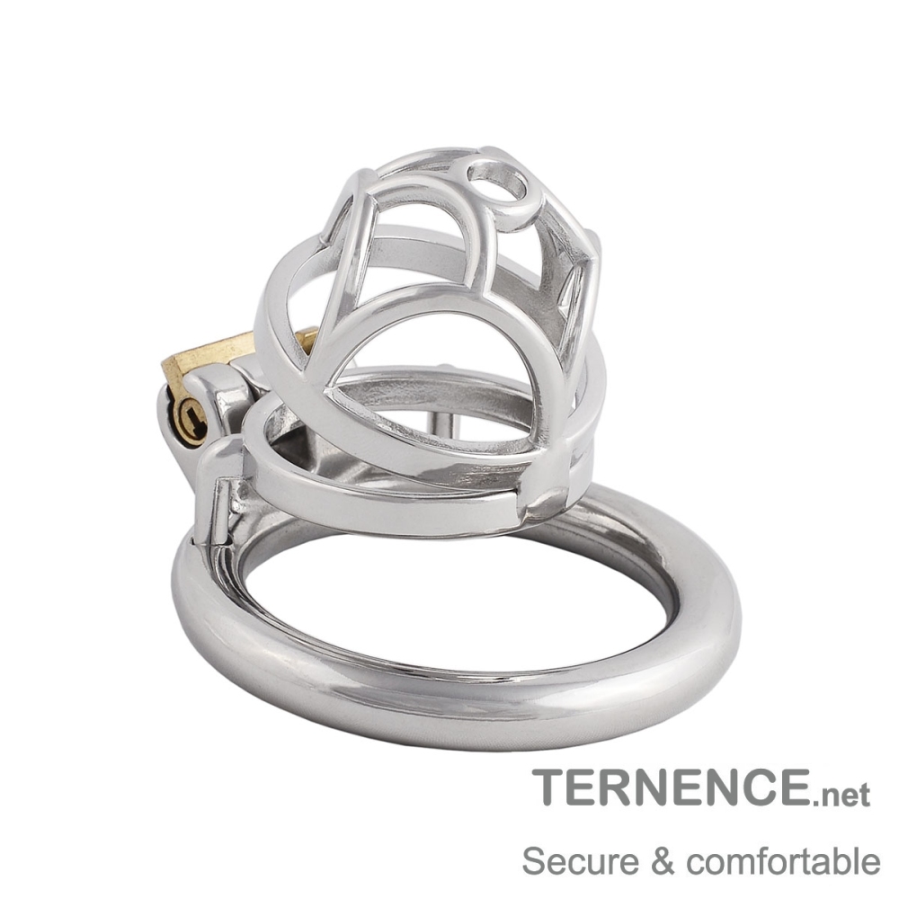 Male's Stainless Steel Chastity Device cage Trainer Kit for Men Chasity Guard