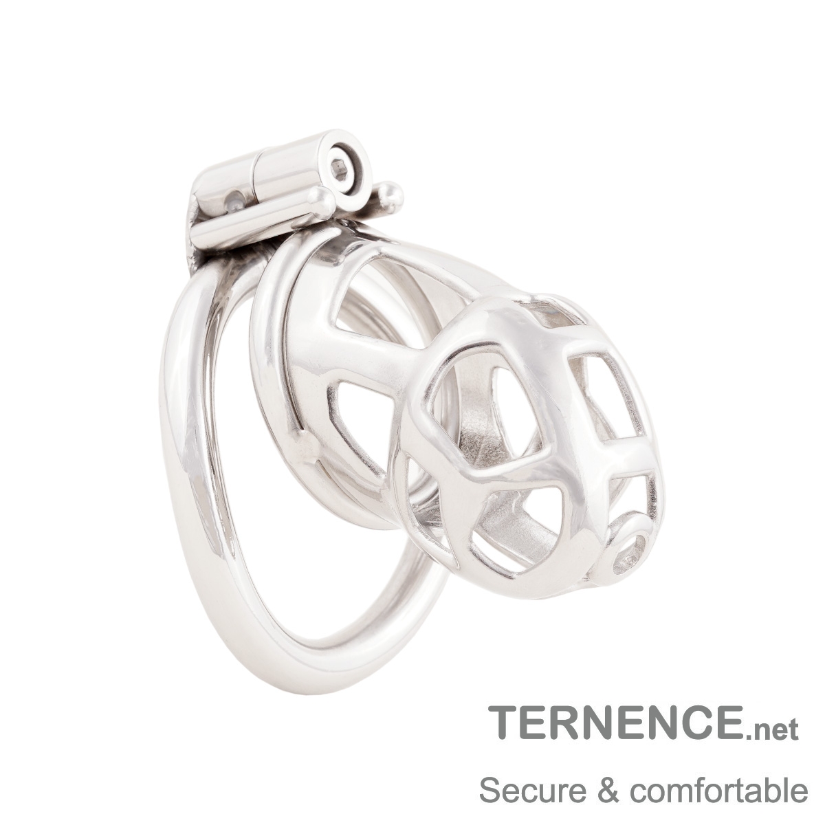 Metal Male Chastity Device Ergonomic Design Cock Cage Adult Game Sex Toy