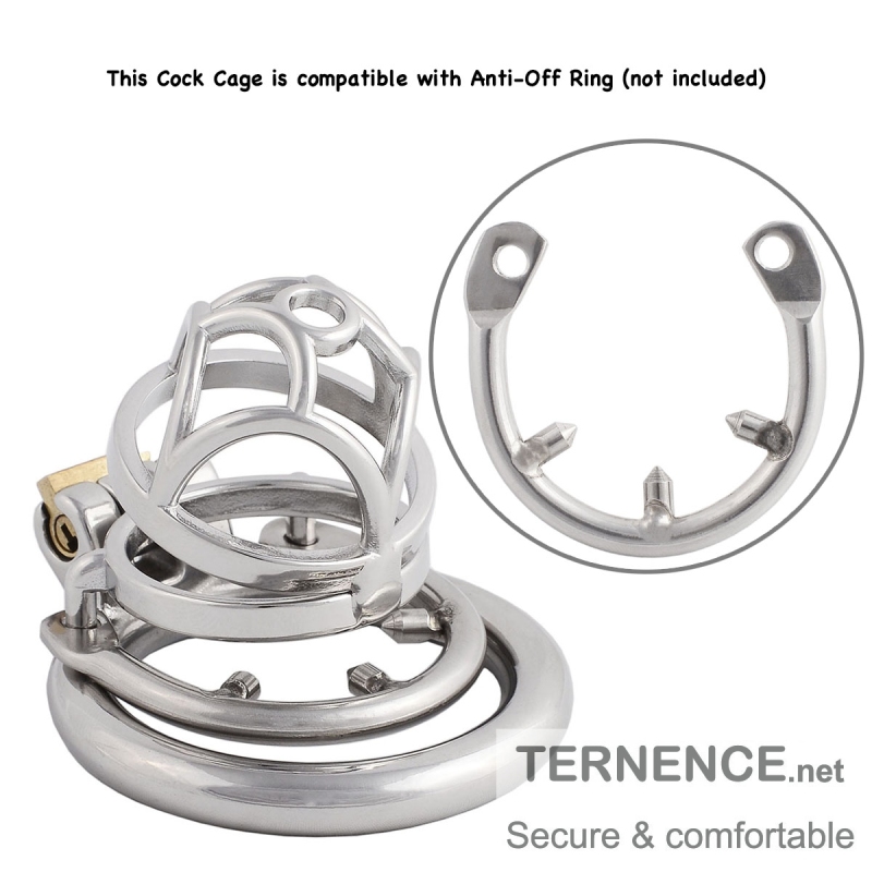 Male's Stainless Steel Chastity Device cage Trainer Kit for Men Chasity Guard