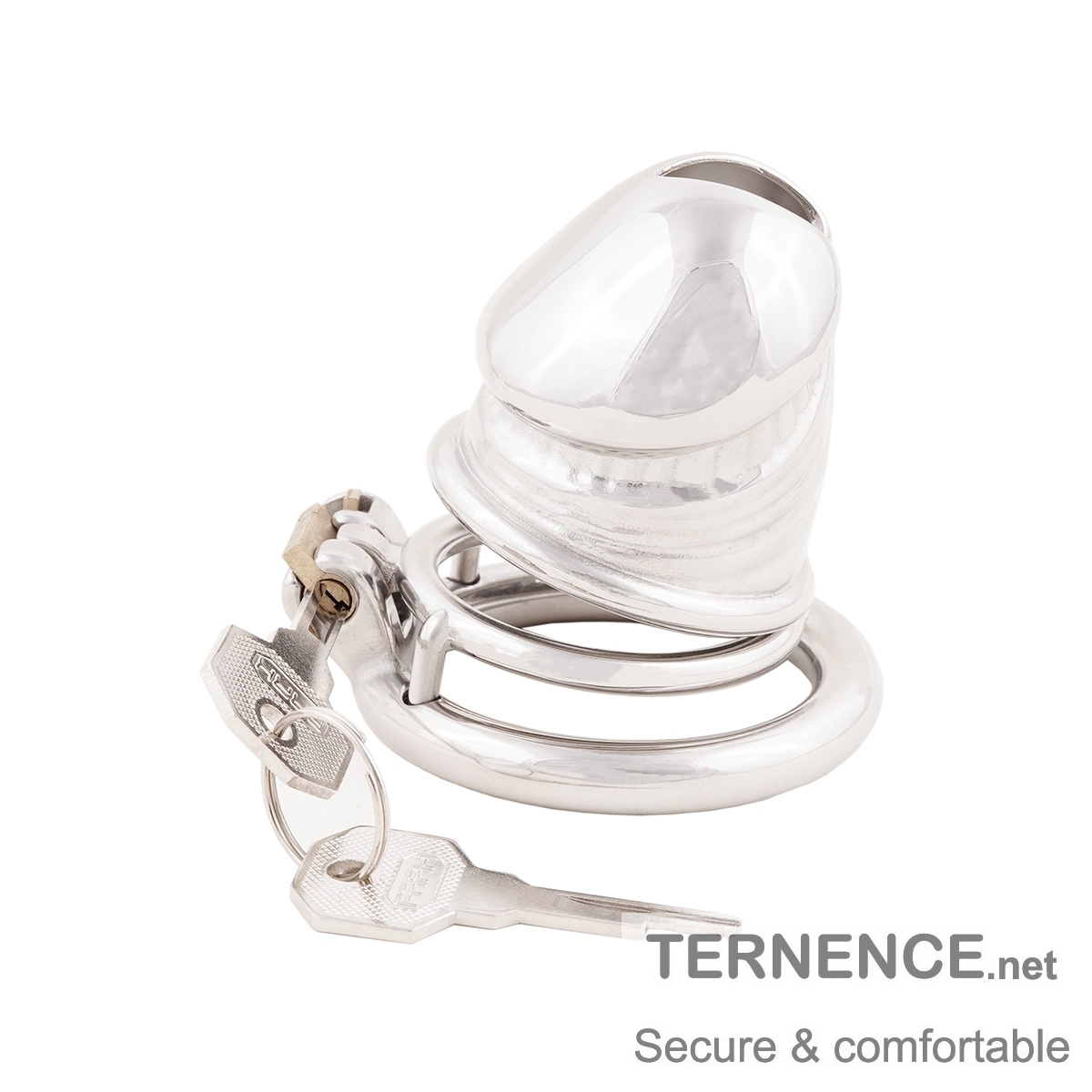 Male Comfortable Cock Cage Stainless Steel Chastity Device for SM Penis Exercise Sex Toys