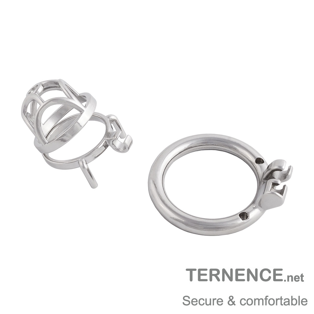 Male's Stainless Steel Chastity Device cage Trainer Kit for Men Chasity Guard