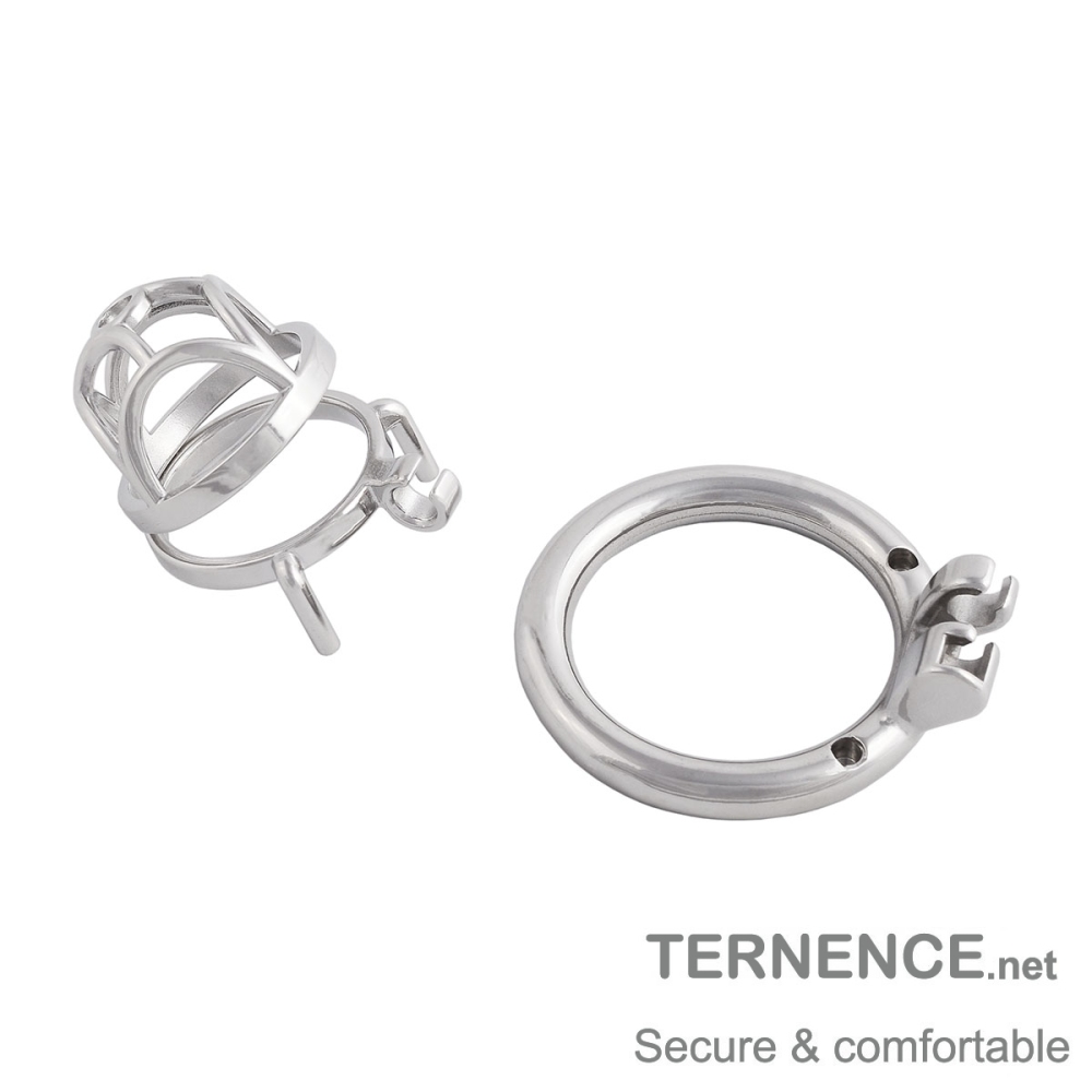 Male's Stainless Steel Chastity Device cage Trainer Kit for Men Chasity Guard