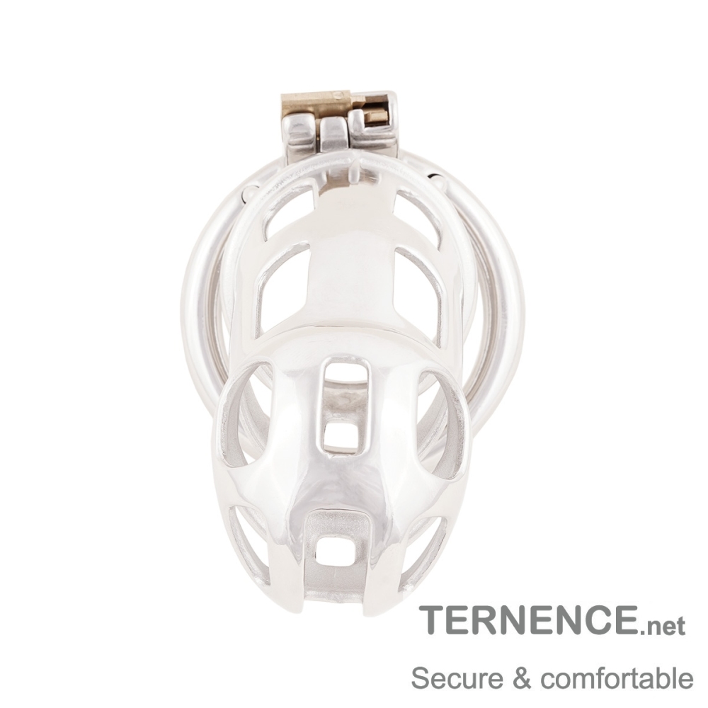 Male Cock Cage Penis Lock Device Long Virginity Lock Stainless Steel Sex Toys