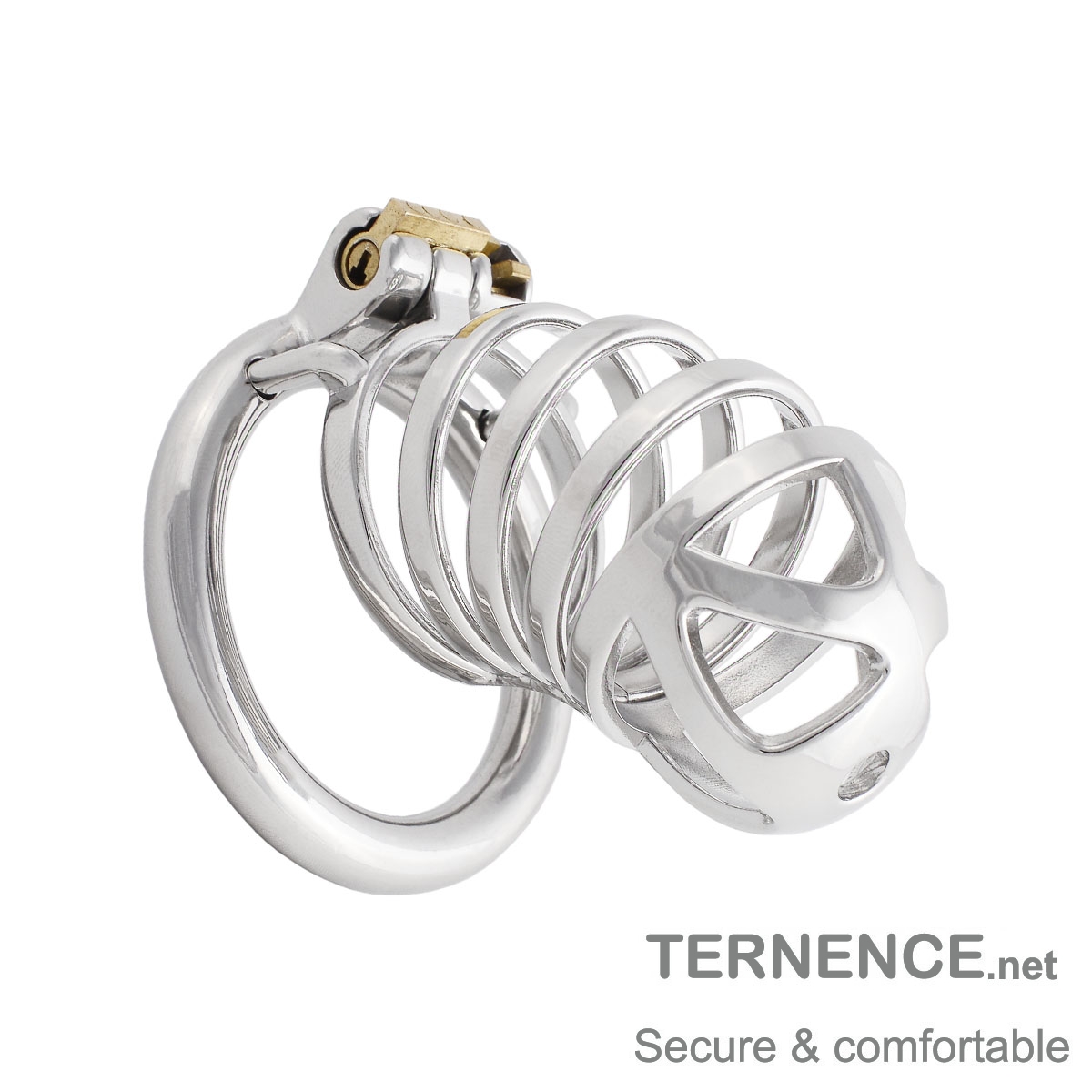 Chasity Cage Men Metal Chastity Device Breathable Male Abstinence Chastity Lock Cock Cage for The Best Men Companion