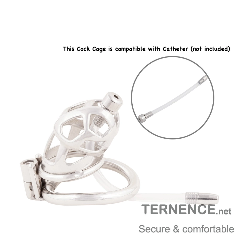 Metal Male Chastity Device Ergonomic Design Cock Cage Adult Game Sex Toy