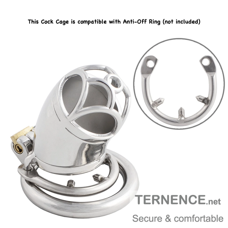 Male Chastity Device Cock Cage Stainless Steel Men's Pennis Lock Penis Ring Cage Men's AbstinenCe Virginity Lock