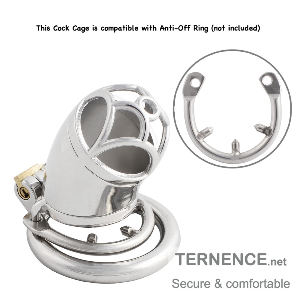Male Chastity Device Cock Cage Stainless Steel Men's Pennis Lock Penis Ring Cage Men's AbstinenCe Virginity Lock