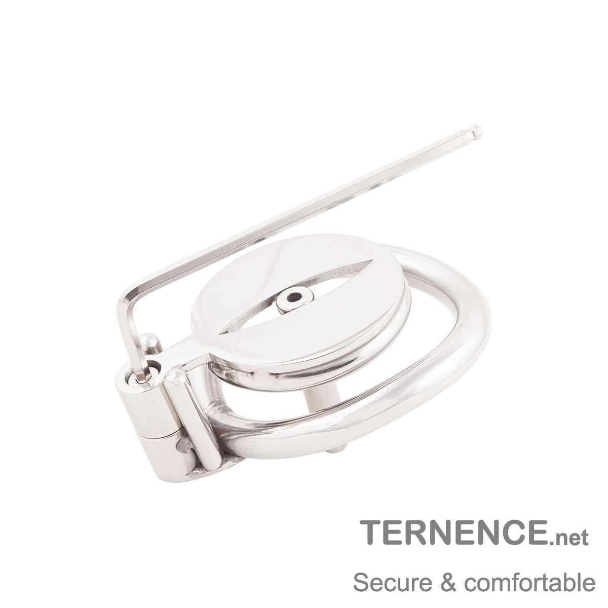 Short Chastity Device Ergonomic Design Male Locked Cage with Catheter